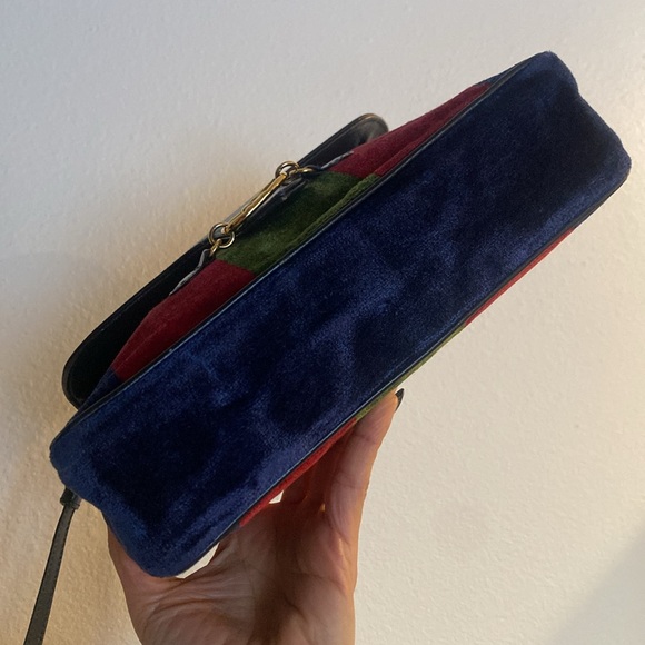 Roberta di Camerino cross body Multicolor velvet leather - Picture 7 of 17